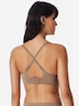 Schiesser Damen Bügelloser BH Unique Micro nougat