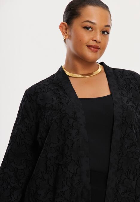 Strickjacke mit Langarm