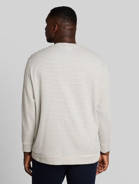 Langarmshirt mit Streifenmuster