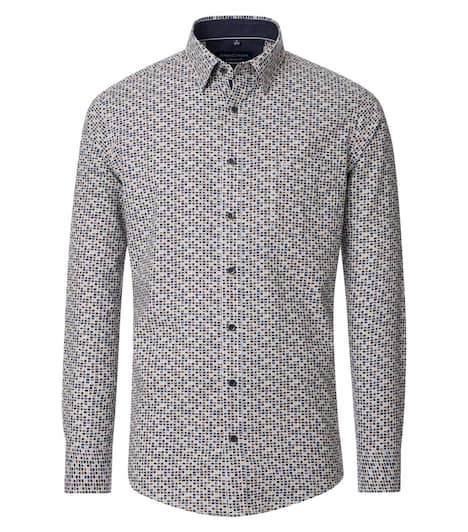 Freizeithemd Print Comfort Fit