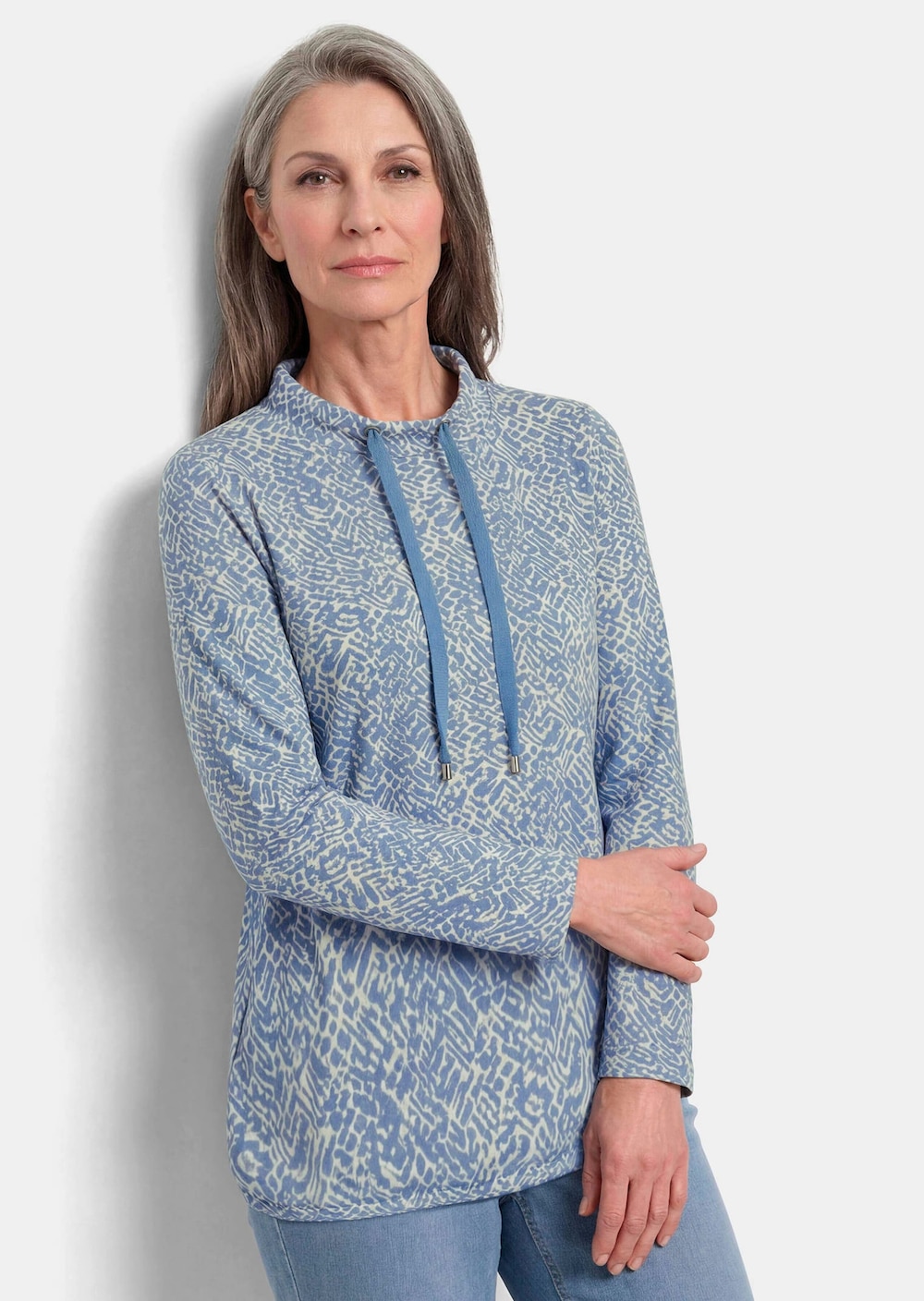 Sweater mit grafischem Druck