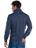 engbers Herren Sweatjacke mit Nylon-Einsatz , Saphirblau