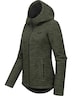 Kapuzenstrickjacke Lyshka Melange