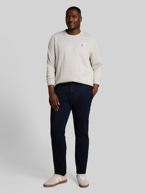 Langarmshirt mit Streifenmuster