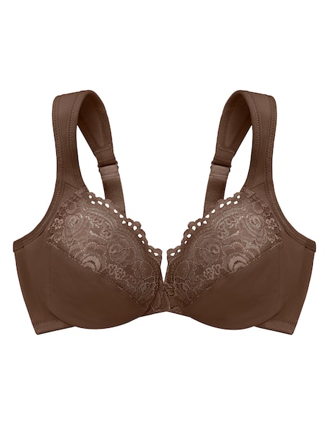 Tief geschnittener WonderWire-BH mit Spitze