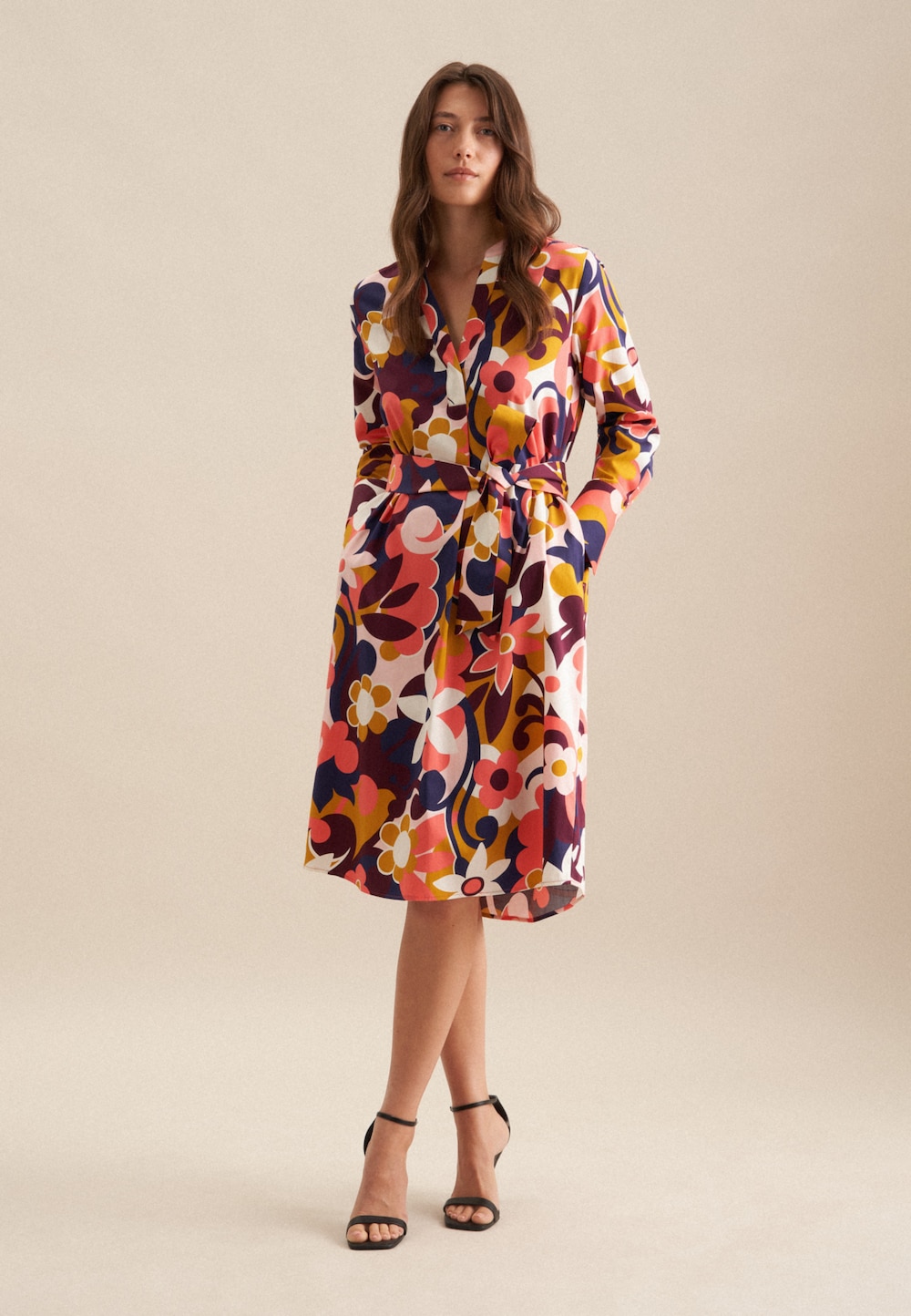 Damen Kleid - Floral