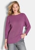 Fledermausärmel-Pullover, Schurwolle