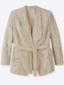 Jacke Langarm Schalkragen