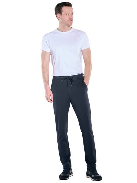 engbers Herren Chino straight , Saphirblau