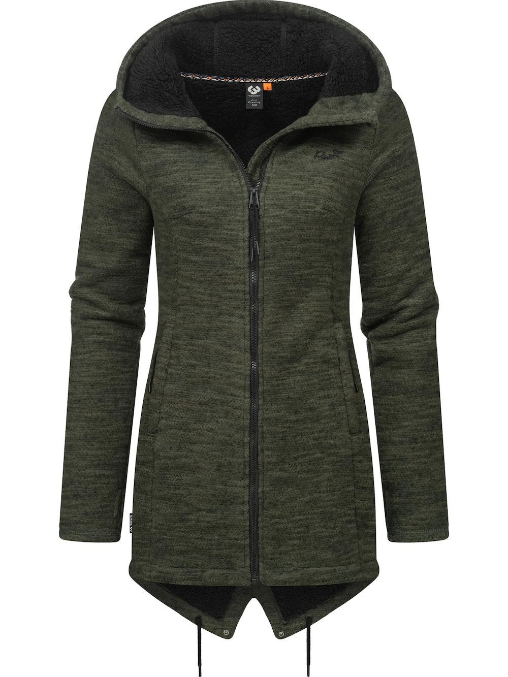 Kapuzenstrickjacke Wingi Melange