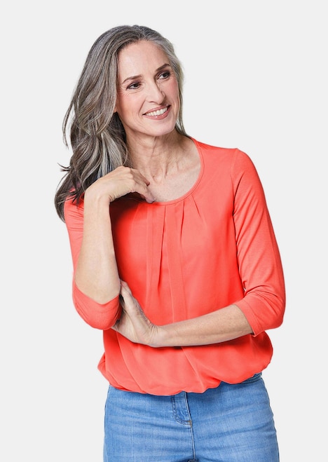 Gepflegtes Shirt in eleganter Blusen-Optik