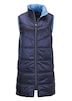 GOLDNER Lang vest Lang gewatteerd vest met opstaande kraag