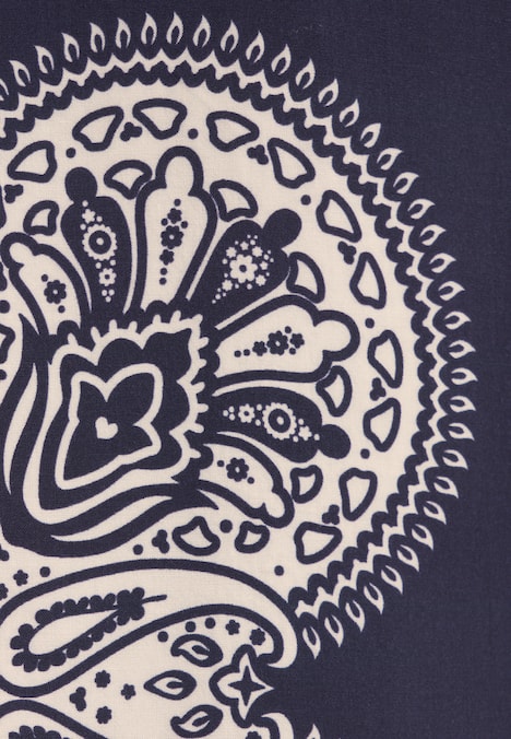 Damen Kleid - Tuchprint