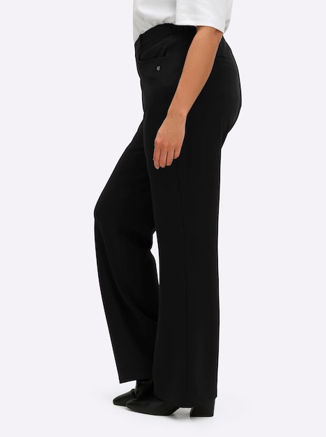 Hose Schlupfhose in Bootcut-Form Rundumdehnbund