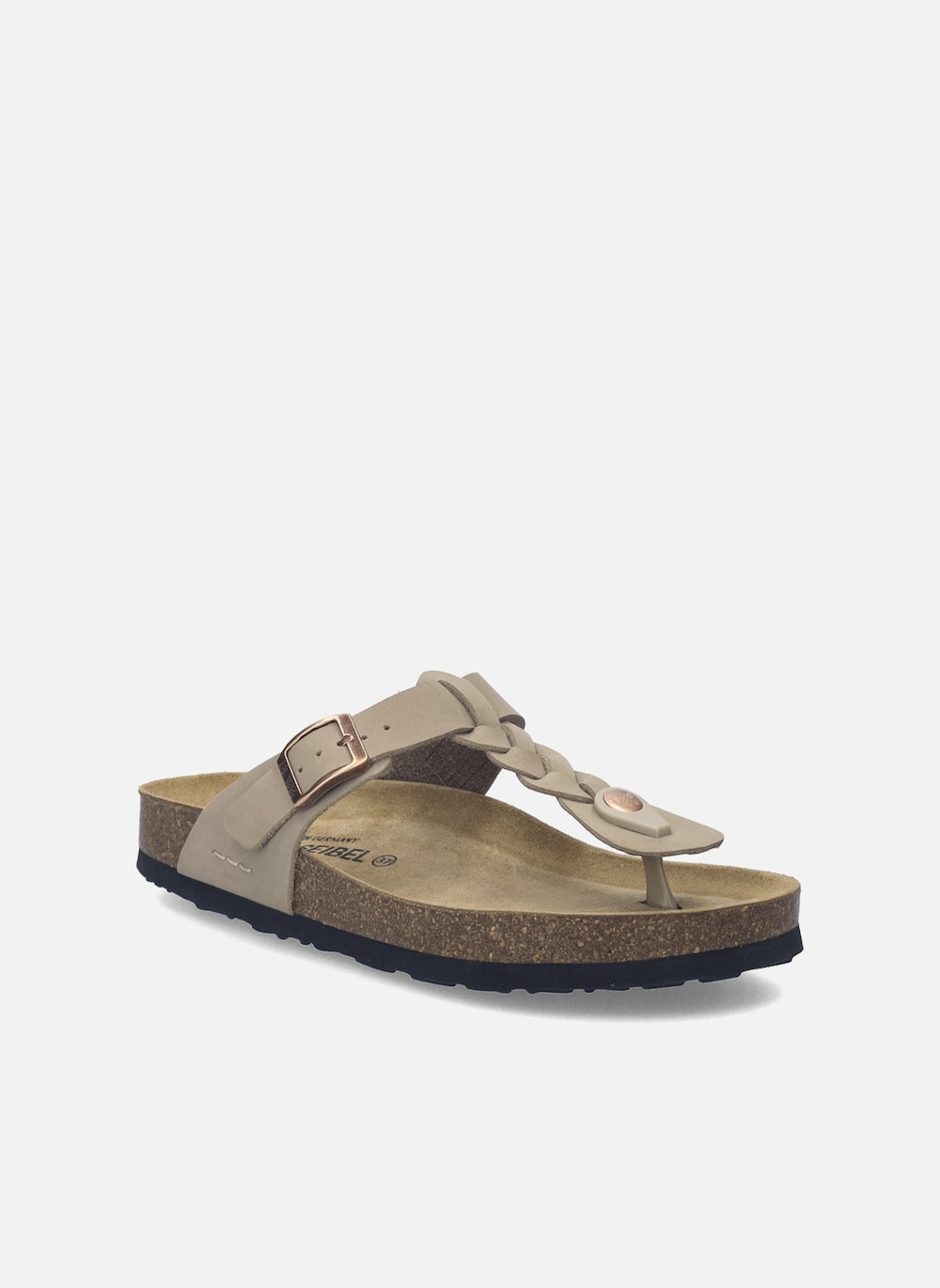 Damen Sandale Hermine 15, beige-kombi