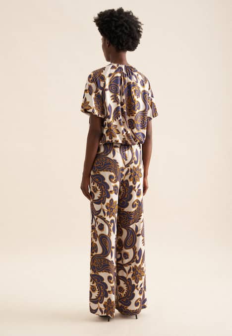 Damen Hose - Paisley