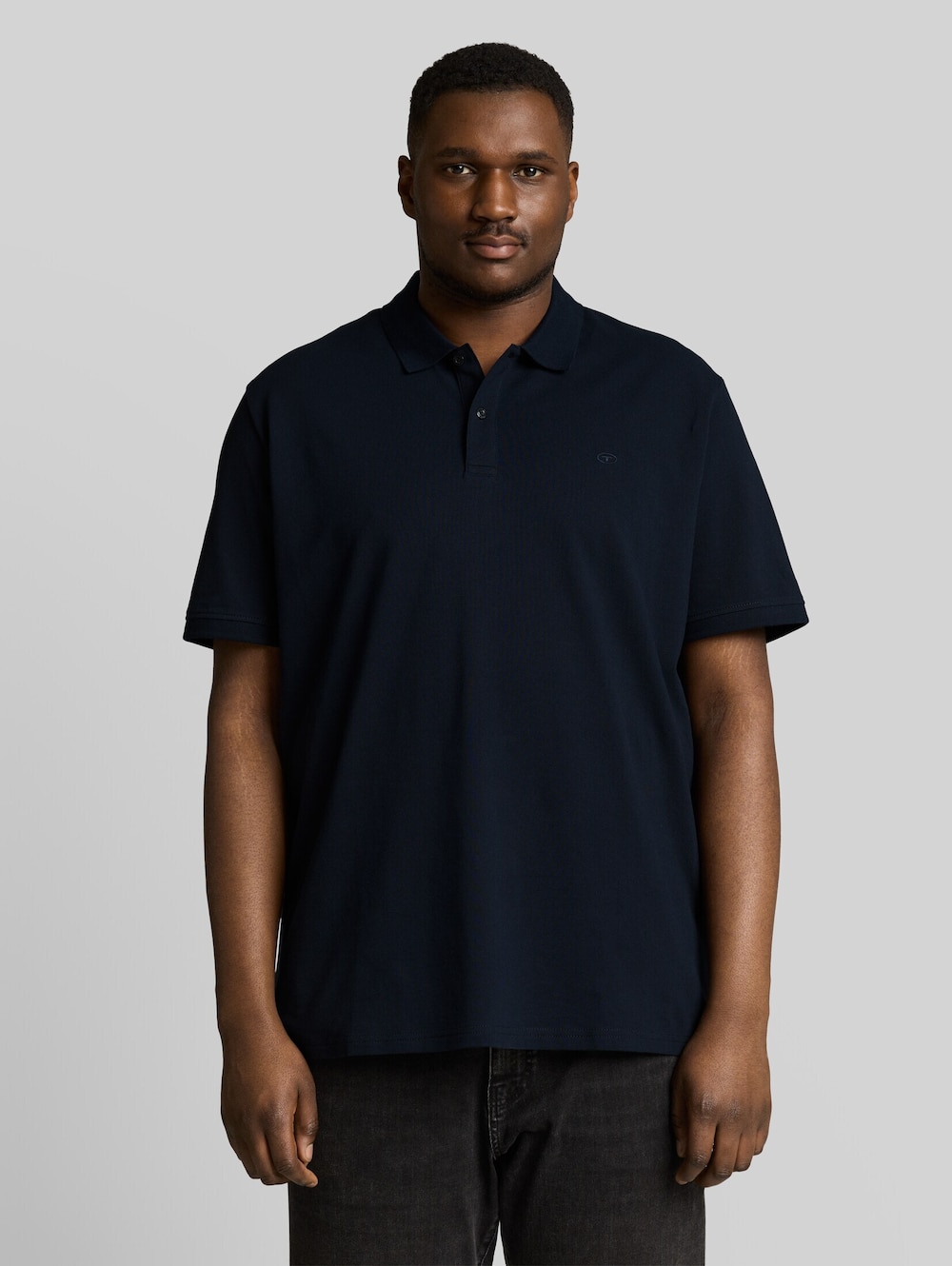 Piqué Poloshirt mit Logo-Stickerei