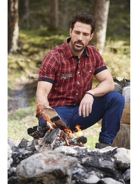 Overhemd Met Korte Mouwen EMYLS