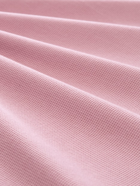 T-Shirt mit Waffelstruktur