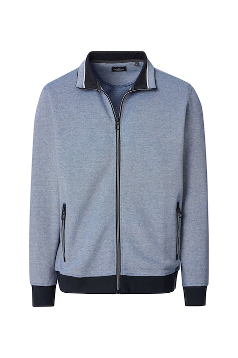 Sweatjacke gestreift