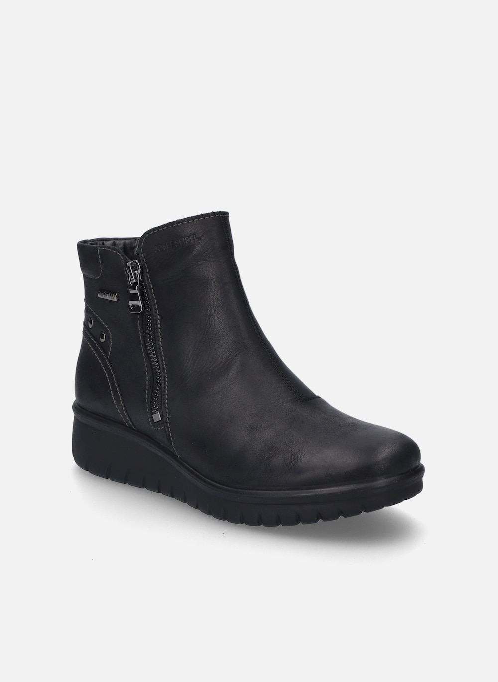 Damen Stiefelette Calais 95, schwarz