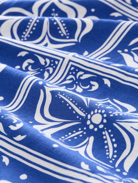 Kleid mit Leinenanteil