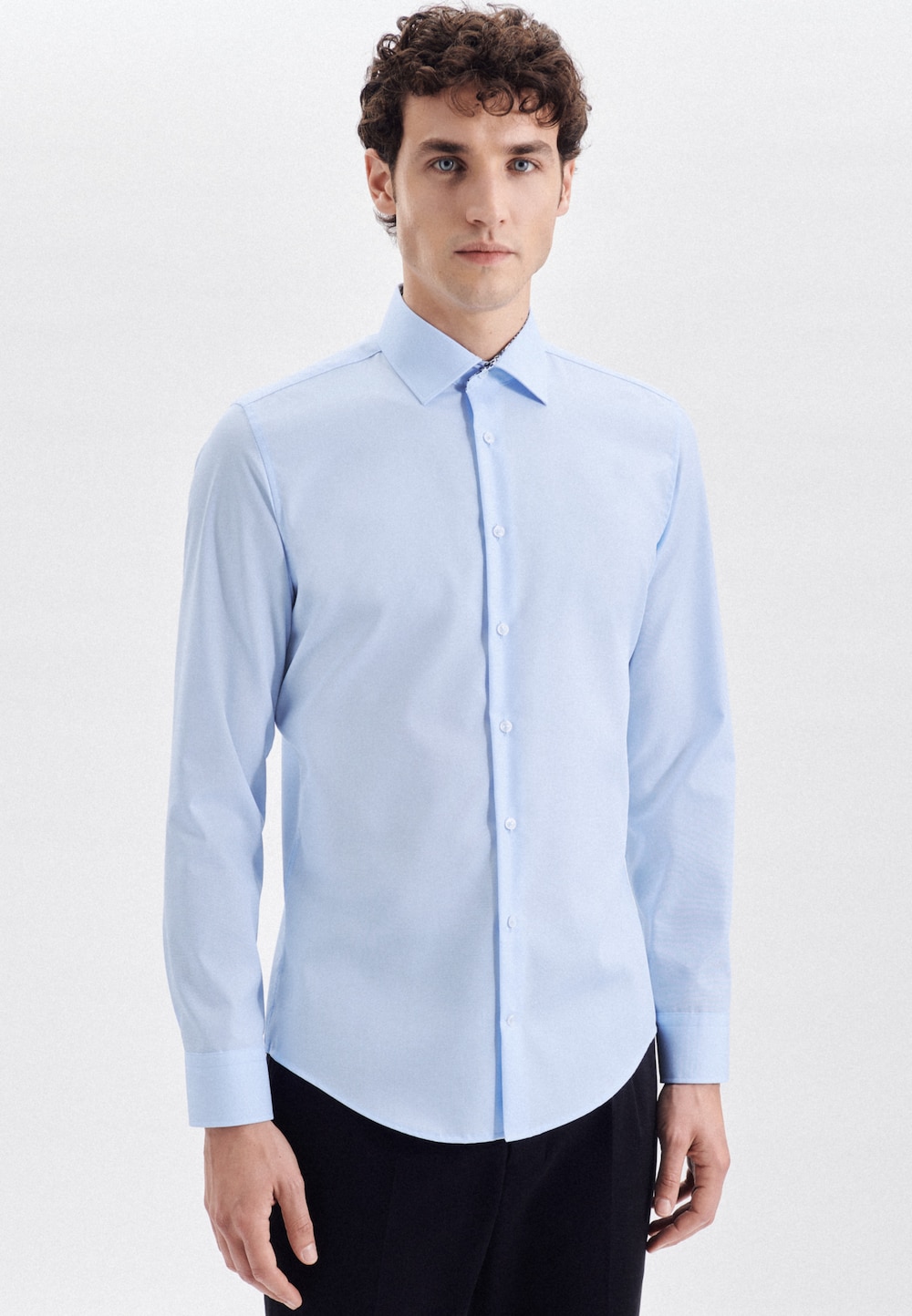 Herren Business Hemd - Uni