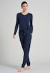 Schiesser Damen Hose Lang - blue - 48