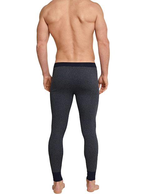 Schiesser Herren Lange Unterhose Feinripp Melange