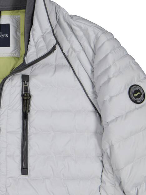 engbers Herren Steppjacke regular , Silbergrau