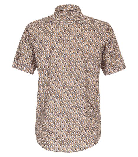 Freizeithemd Kurzarm Print Casual Fit