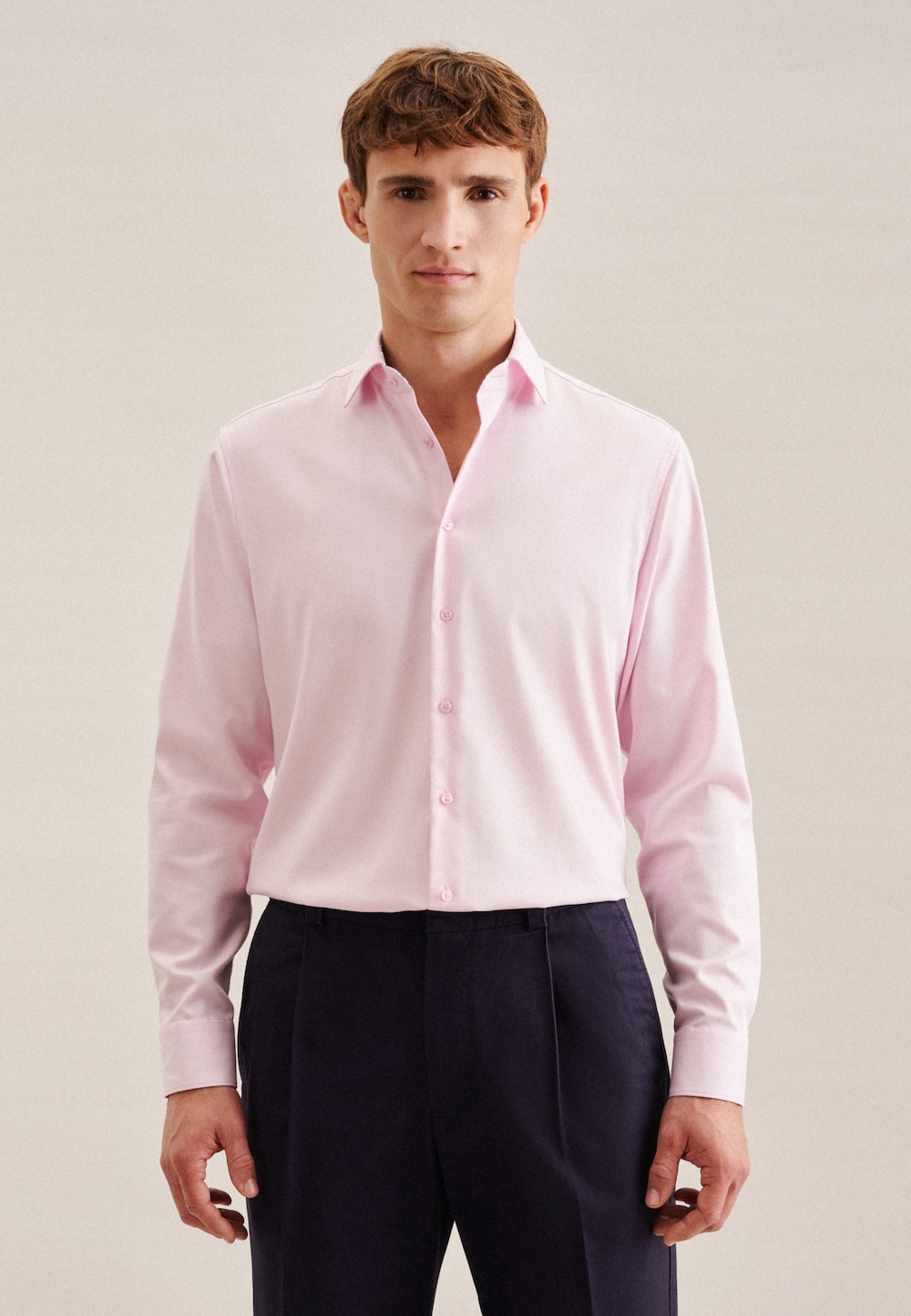 Herren Business Hemd - Uni
