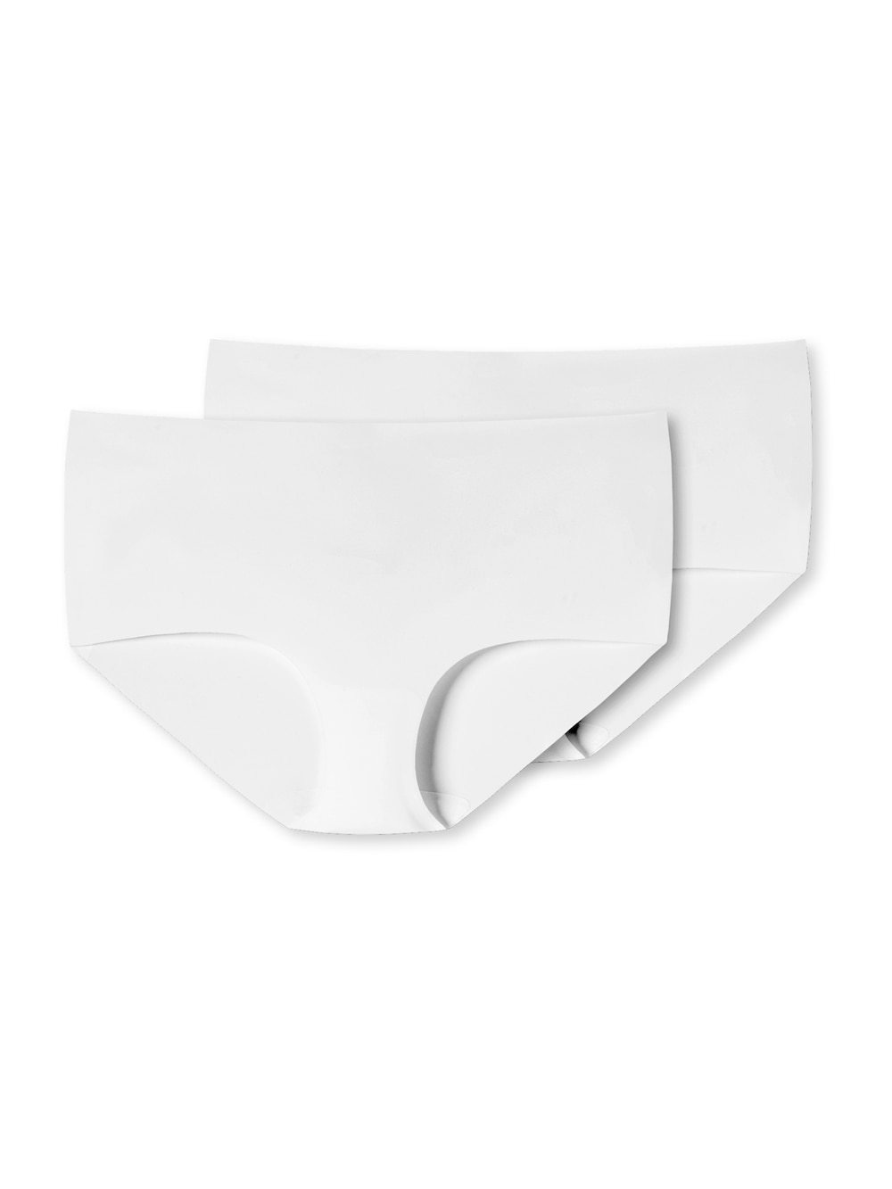 Schiesser Damen Slip 2-Pack Seamless Soft' - Seamless Soft' weiss