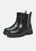 Stiefel in Leder-Optik mit Schmuck-Detail