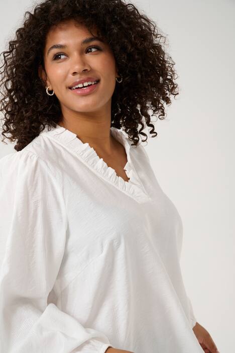 Langarm-Bluse Regular fit