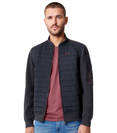 Sweatjacke uni