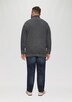 Strukturiertes Sweatshirt mit Stehkragen