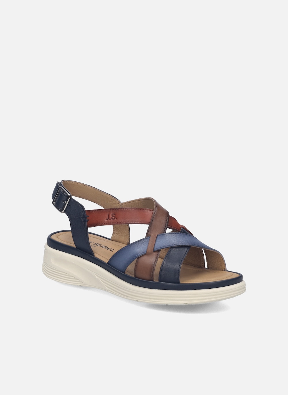 Damen Sandale Sevran 07, slate blue-multi