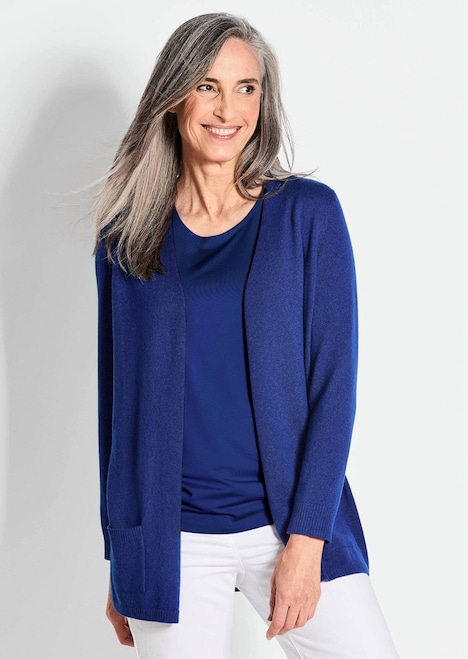 Kuschelweiche Kaschmir-Strickjacke