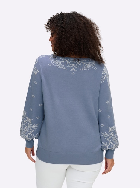 Pullover Langarm Ohne Kragen