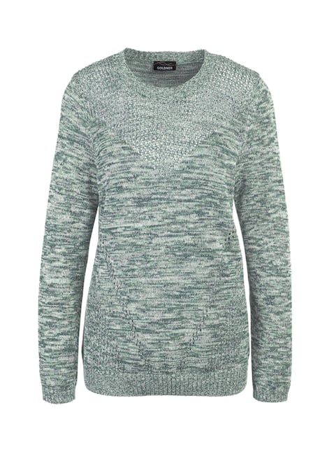 Pullover mit Glanzgarn