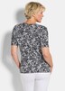 Cityshirt met vlindermotief