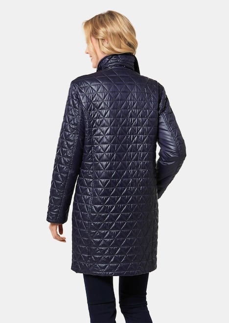 GOLDNER Gewatteerde korte mantel Gewatteerde korte mantel met opstaande kraag