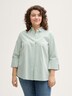 Loose Fit Bluse mit Streifenmuster