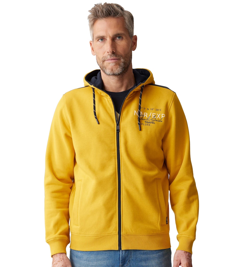 Sweatjacke uni