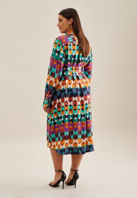 Damen Kleid - Geometrische Muster