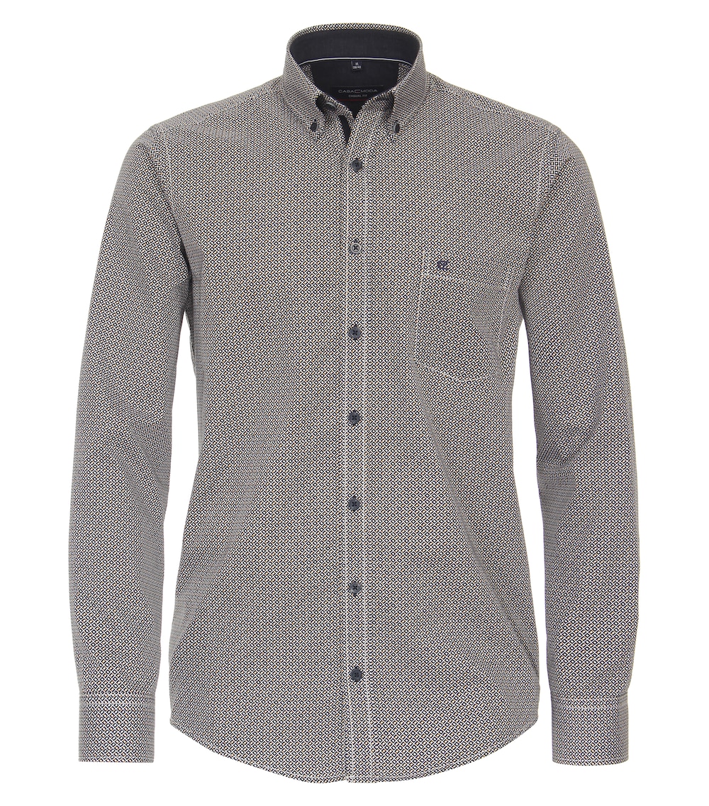 Freizeithemd Print Casual Fit