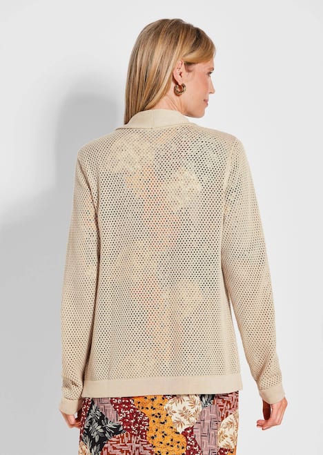 GOLDNER Tricot jasje Tricot jasje met fijn ajourmotief