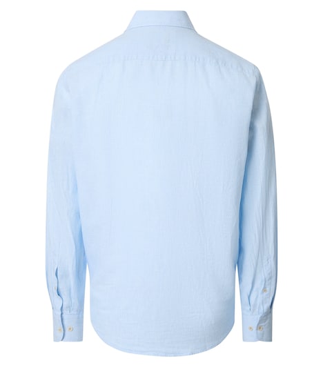 Leinenhemd gestreift Casual Fit