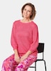 Femininer Pullover in Netzoptik mit Pailletten